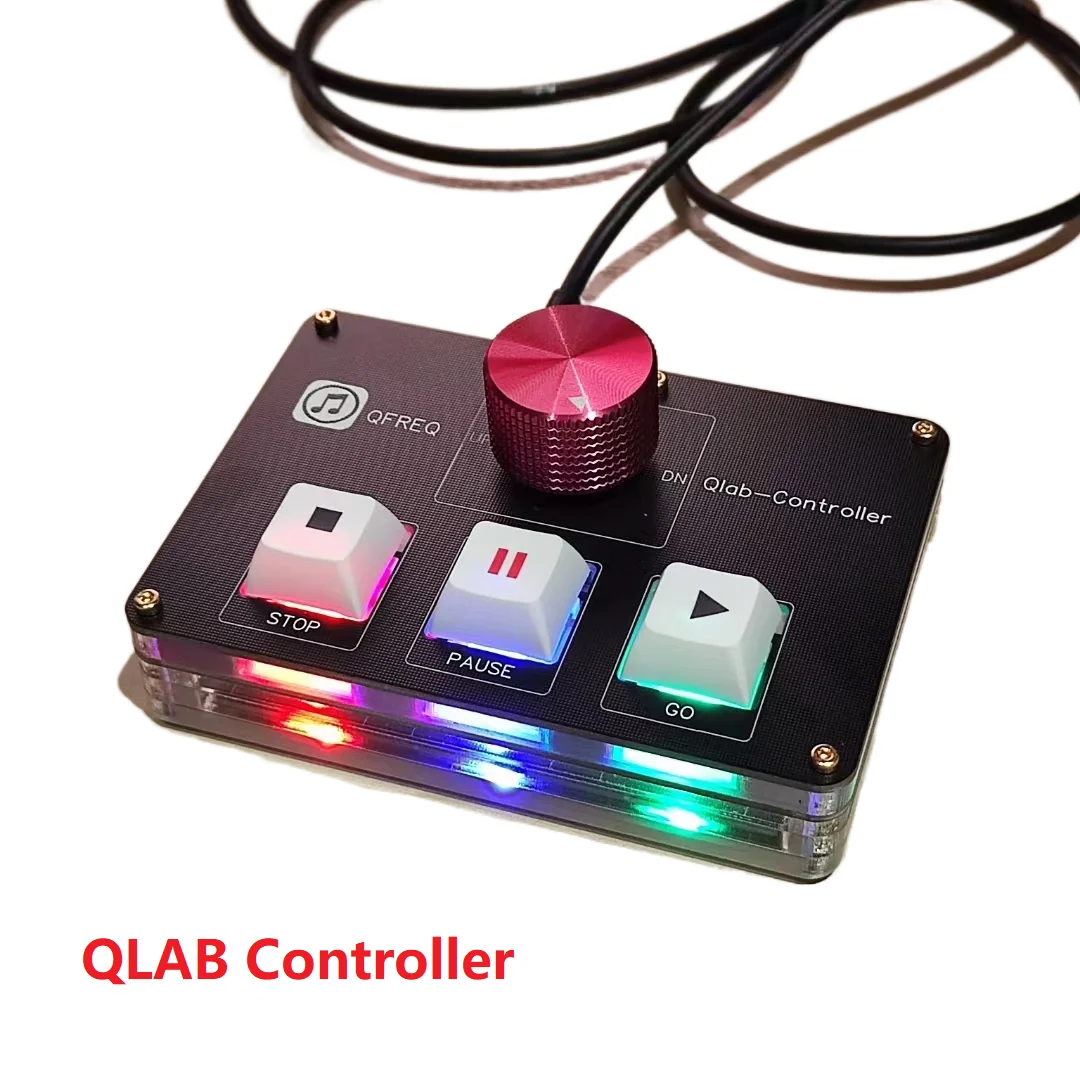 Контроллер QLAB Media Play USB/MIDI с двойным управлением терминал Type-C поддержка Hirender P1