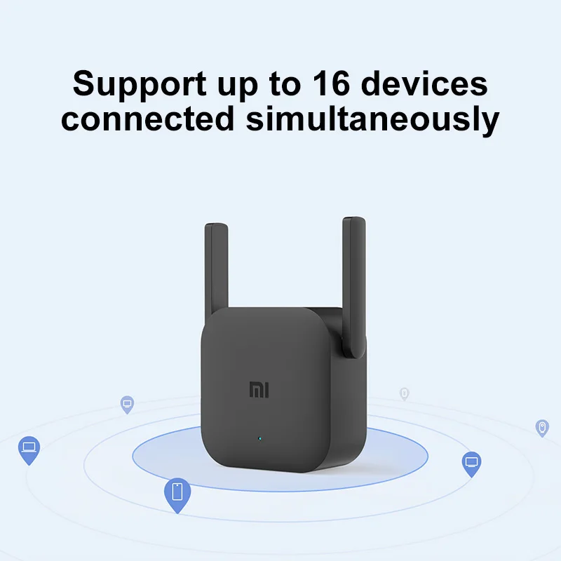 Оригинальный Wi-Fi-усилитель Xiaomi Pro Router 300M 2 4G ретранслятор Mi беспроводной сетевой
