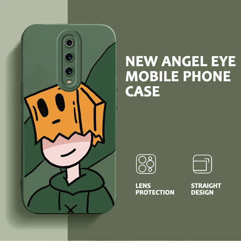 

Angel Eyes TPU for Xiaomi Redmi K20 K30 Pro Premium K30 5G Racing K30 Ultra K30i Xiaomi 9T 9T Pro Poco F2 Pro Hoodie boy Cover