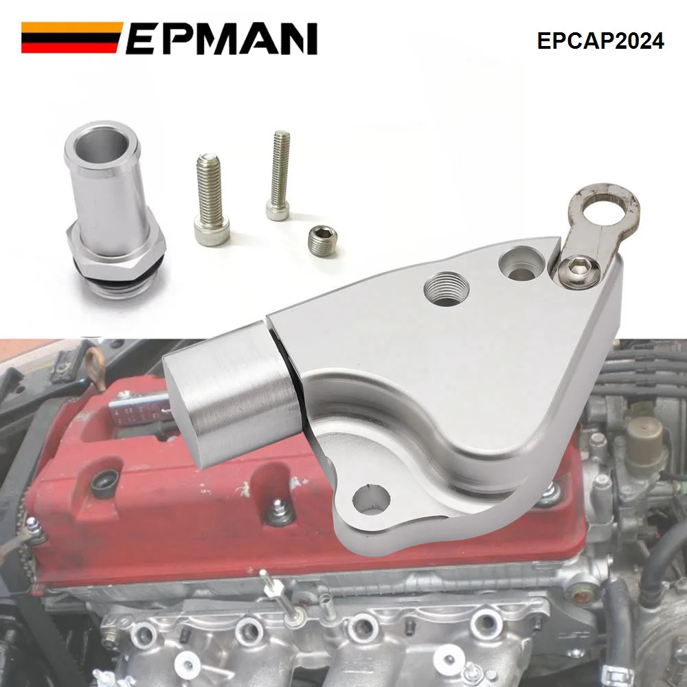 

EPMAN алюминиевый впускной коллектор, конвертер стандарта для Honda Acura K20 K24 K серии, впускной коллектор, адаптер охлаждающей жидкости EPCAP2024