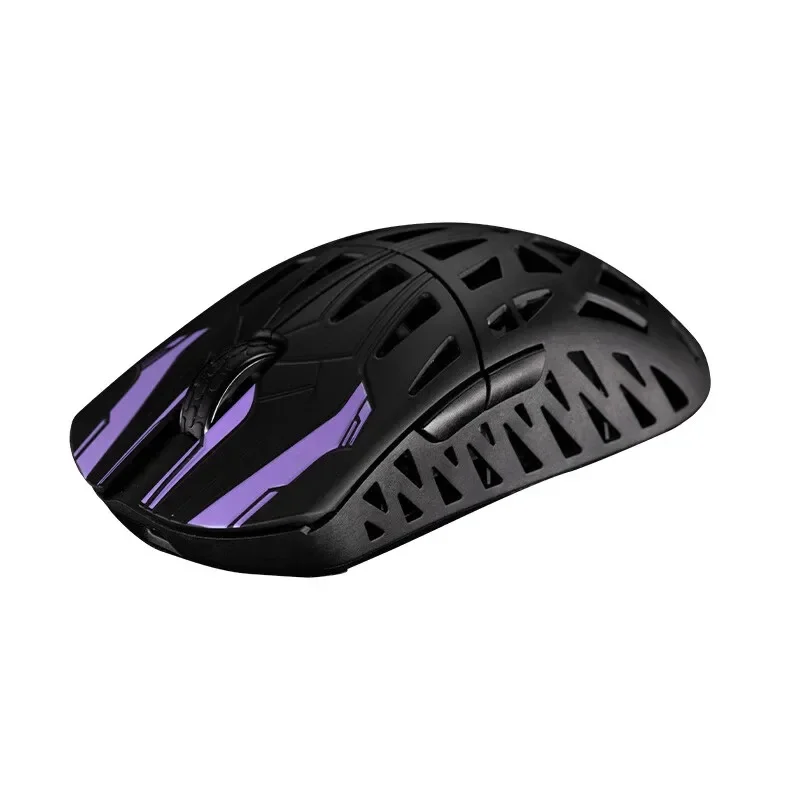 Фото Irok HE6 Ultra Mouse Gaming, три режима, углеродное волокно Paw3950, 500 мАч, легкий костюм для мыши Valorant Csgo Fps, мышь для киберспорта №5