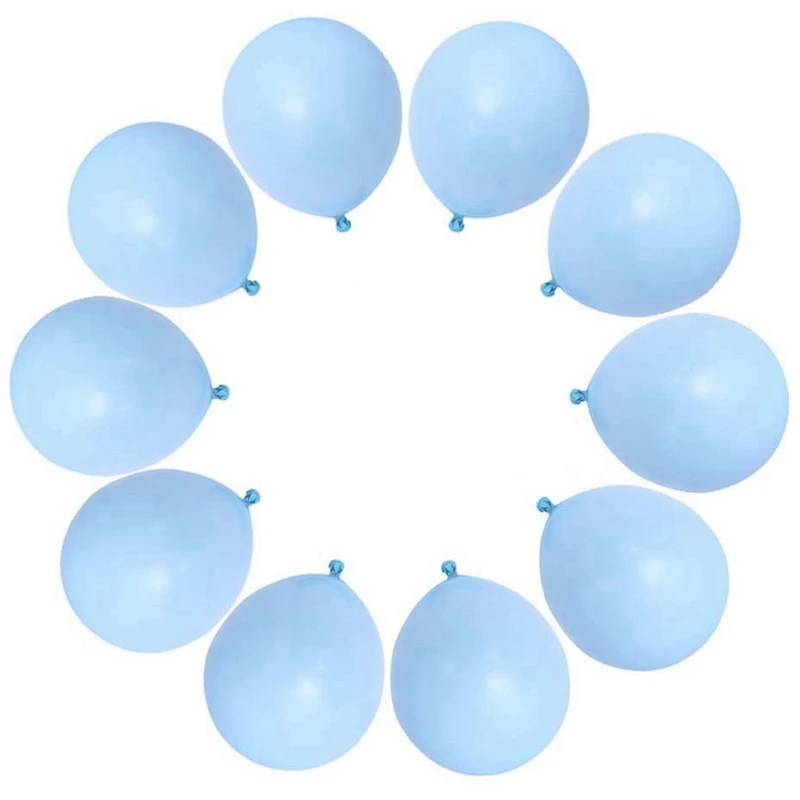 

Бледно-голубые воздушные шары, 25,4 см, детские синие латексные шары для вечеринки, оформление любой Вечерние