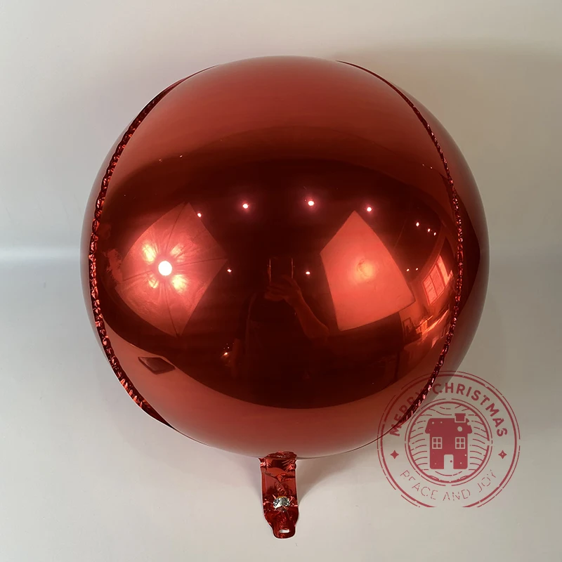 22-дюймовые воздушные шары с металлическим блеском розовое золото 4D алюминиевая