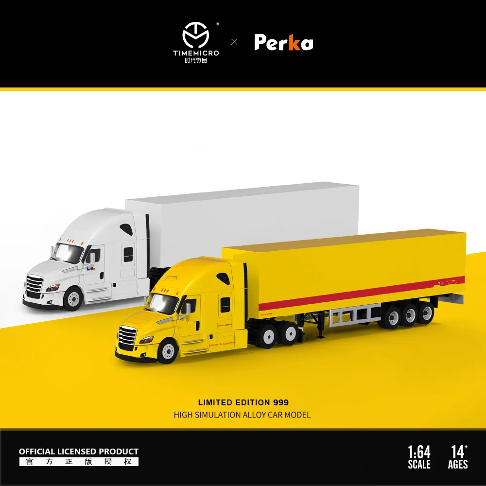 Литая под давлением модель грузовика из сплава TIME MICRO 1:64