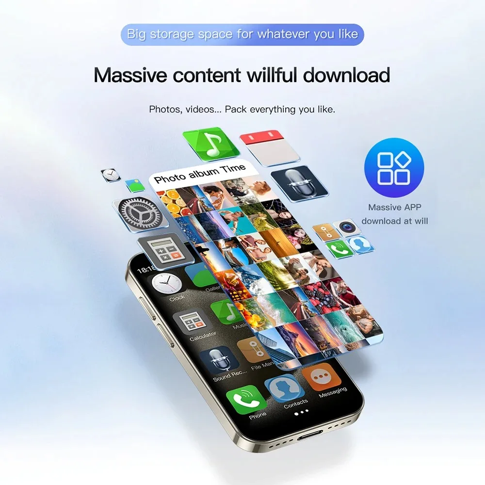 Мини-смартфон SOYES XS18 Pro 2 + 16 ГБ Android 3 0 дюйма две SIM-карты