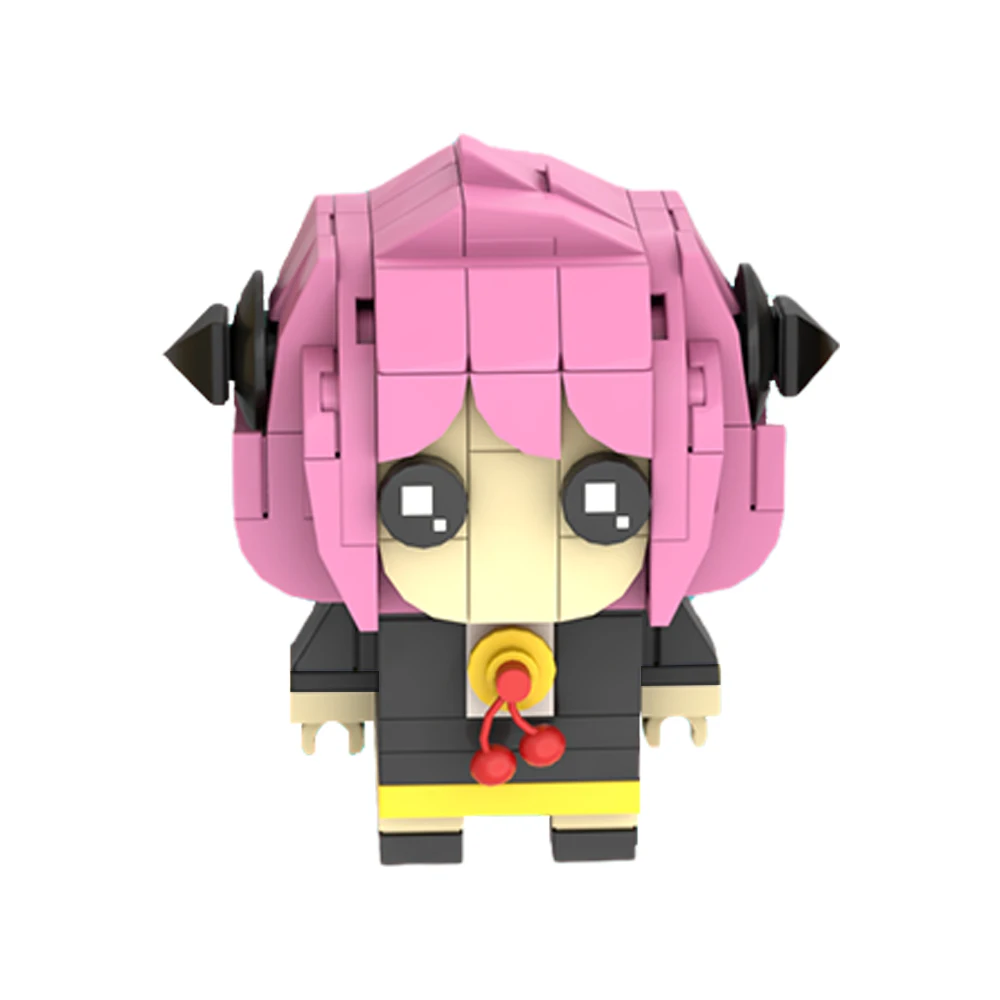 Конструктор MOC из мультфильмов персонажи мультфильма подделка кирпичная кладка