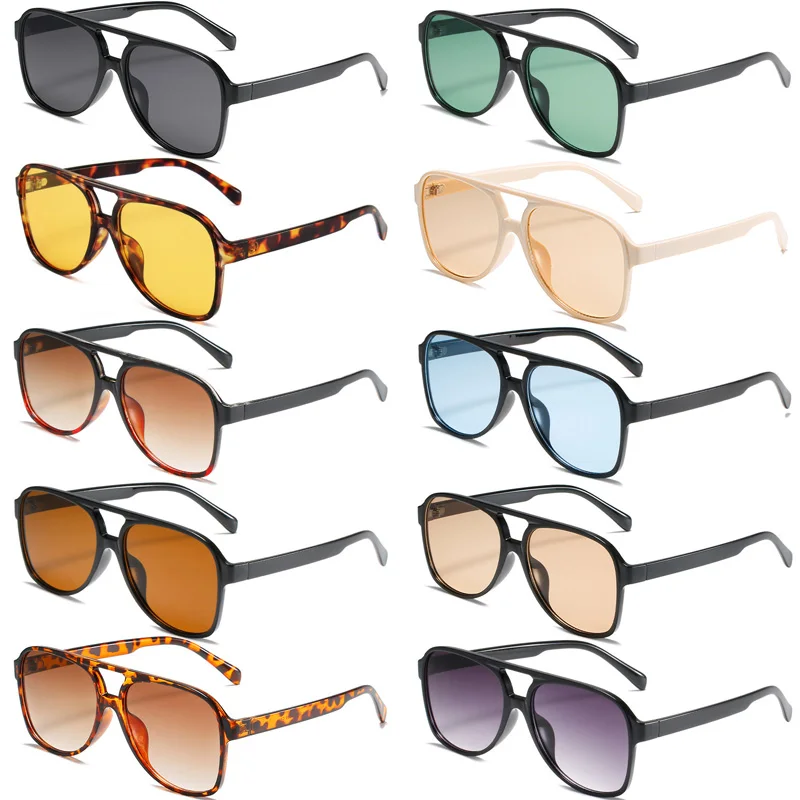 vintage glasses brand designer men oversized trend eyewear uv400 sunglasses women shades high quality popular hot sale free global shipping