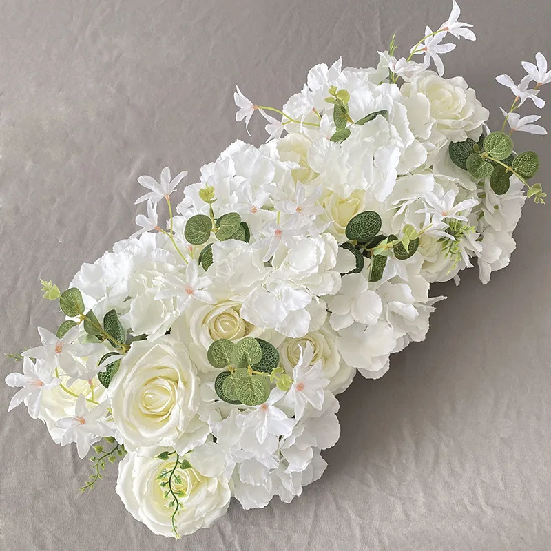 

Artificial Peony Rose Hydrangea Row Wedding Background Fake Flower Wall Decoration DIY Combination Wedding Arch Arrangement