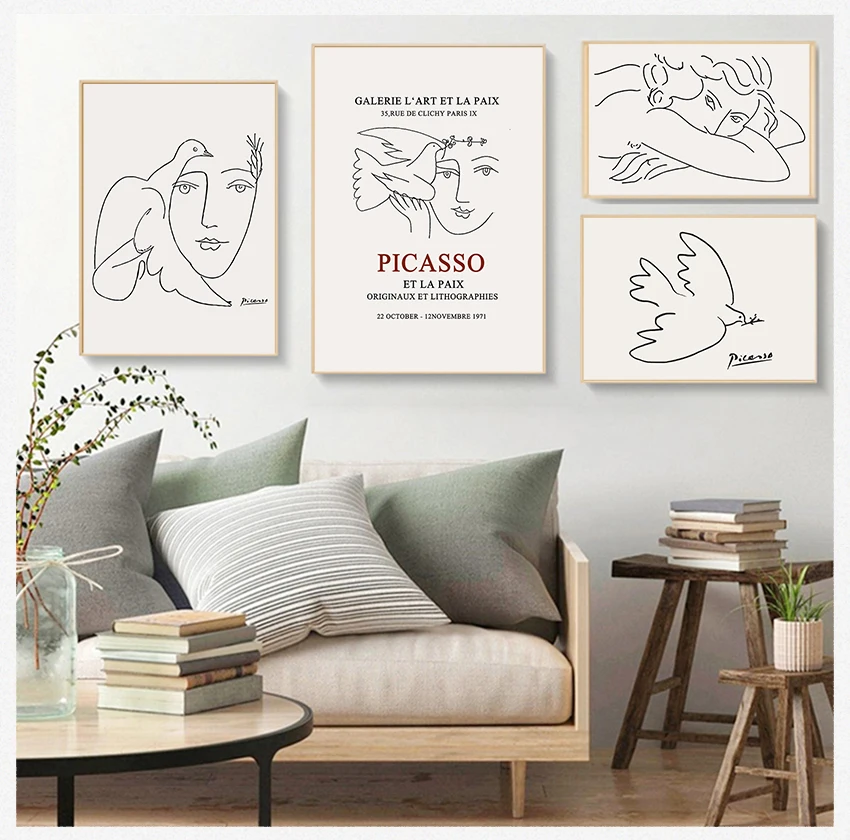 

Art And Print Wall Picture For Living Room Decorative Picture Plakat Nordic Black And White Picture Canvas Painting Wall