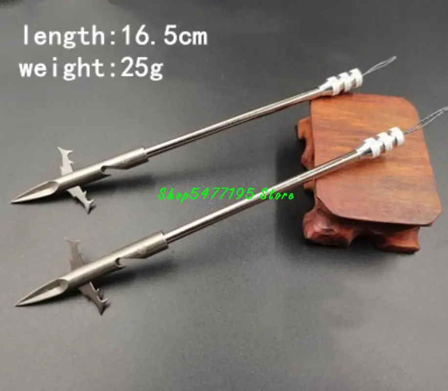 1 шт. Дротика Рыболовная катушка Рогатка стрела головка для входа вода гладкая