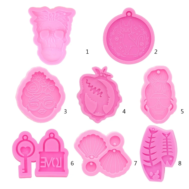 

Силиконовая форма «сделай сам» для брелоков, ювелирных изделий ручной работы, ожерелий, сережек