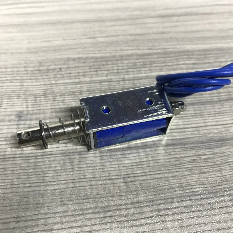 Соленоид Электромагнит постоянного тока 12 В 24 10 мм | Строительство и ремонт