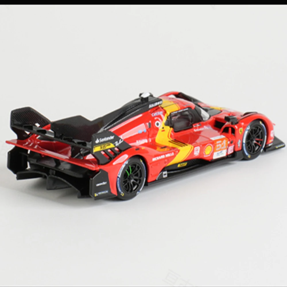 Пылезащитная крышка Bburago Ferrari 499P модель автомобиля литой под давлением 24h Le Mans