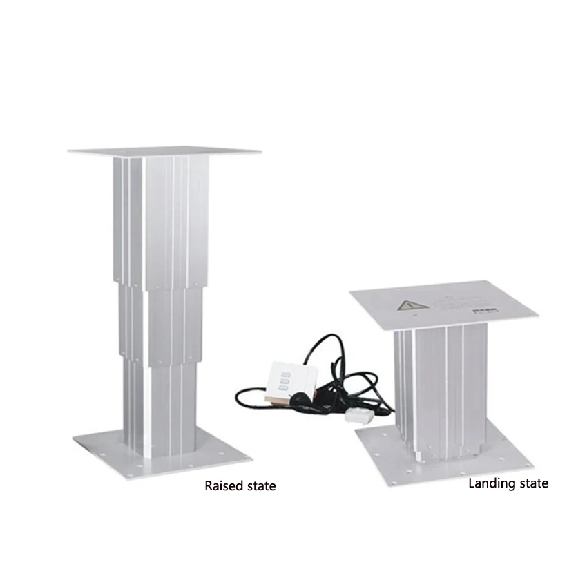 

Tatami electric lifting table Max 80kg lift platform 25-100cm automatic adjustment height 110-220VAC Aluminum alloy+steel plate