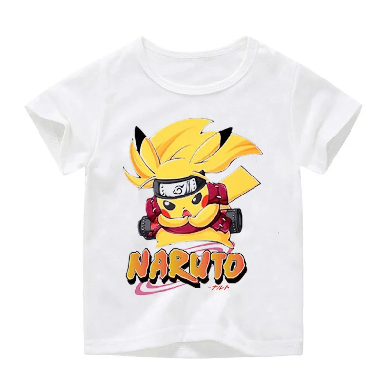 

2022 Naruto Short-sleeved T-shirt Anime Around Boys and Girls Round Neck Two-dimensional Modal Summer Comfortable Short-sleeved