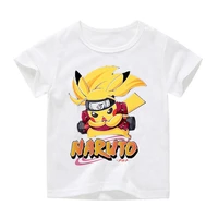 2022 naruto short sleeved t shirt anime around boys and girls round neck two dimensional modal summer comfortable short sleeved