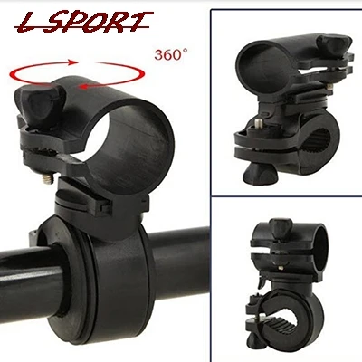 

1 шт. Новый светодиодный кронштейн фонарь онарика, держатель с поворотом на 360 градусов, велосипедные аксессуары для фонарика, держатель для ...