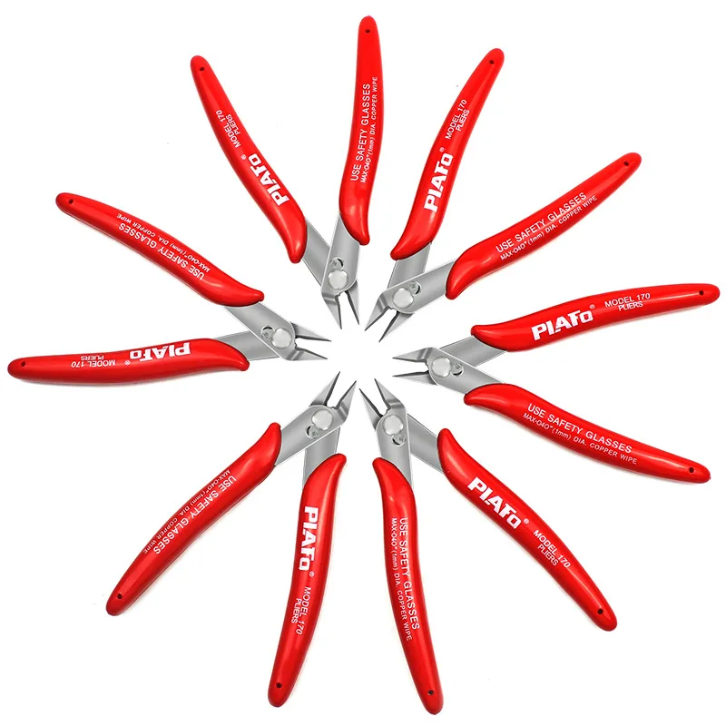 Multifunctional Wire and Cable Shears Precision Electronic Flush Shears Stainless Steel Pliers Hand Tools DIY Trimmer