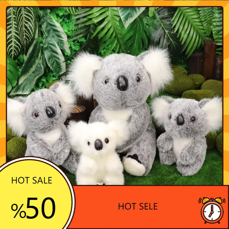 

Simulation Koala Bear Plush Doll Toy Plush Pet Toy Koala Bear Puppet Baby Accompany Doll For Children Birthday Holiday Gift