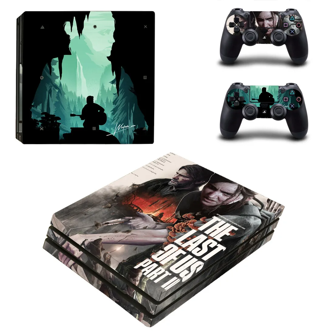 

The Last of Us PS4 Pro Skin Sticker Decals Cover For PlayStation 4 PS4 Pro Console & Controller Skins Vinyl