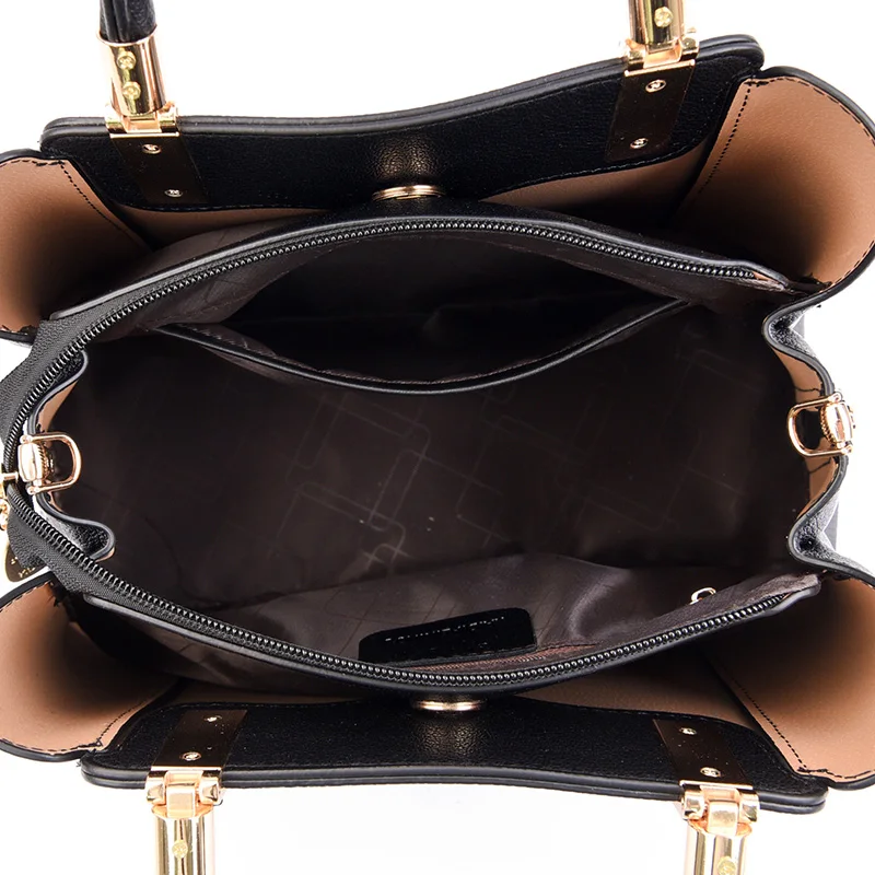 2022 Luxury Women Designer 3 Layers Shoulder Crossbody Sac Ladies Large Capacity Leather Handbags Shopper Brand Messenger Totes