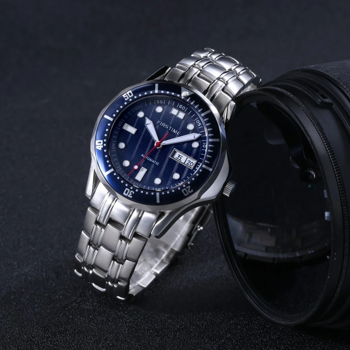 BERNY AM7097M Механические наручные часы мужские стальные