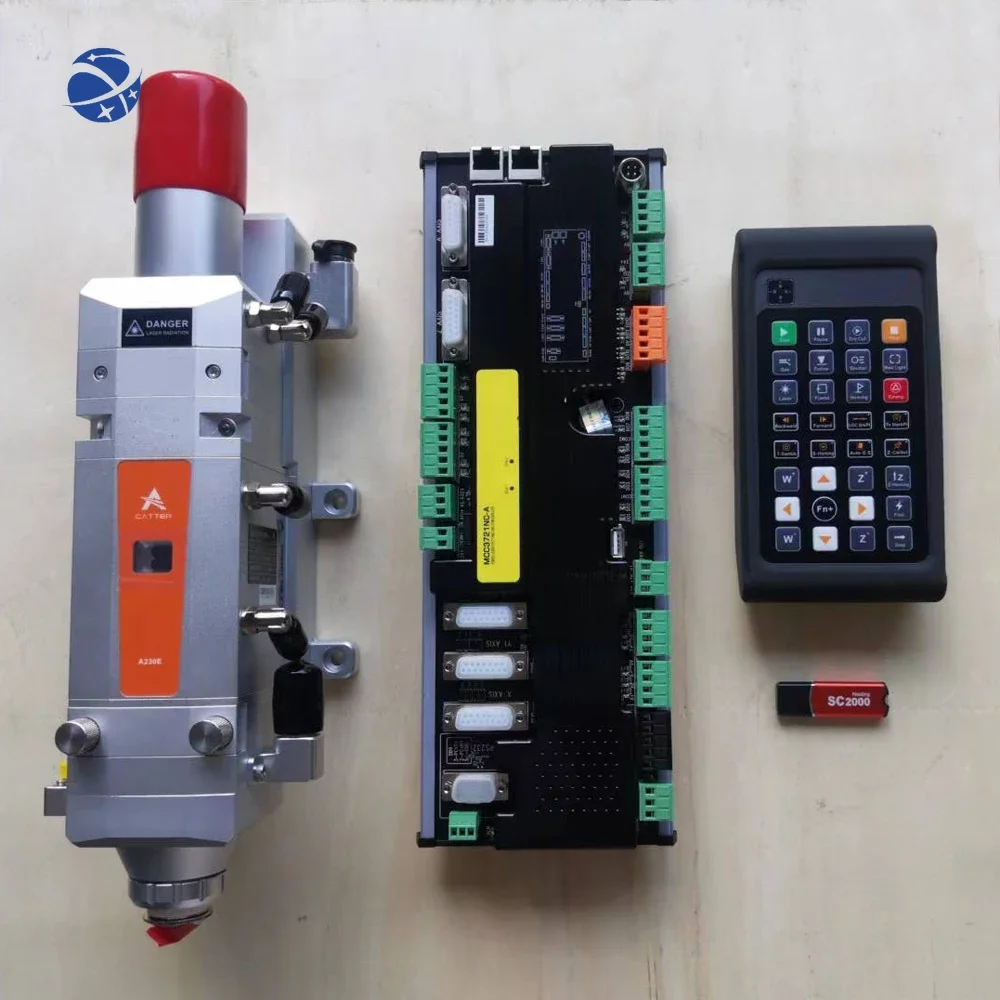 Yunyi Au3tech A230E 3KW электрическая режущая головка для волоконного лазера и контроллер