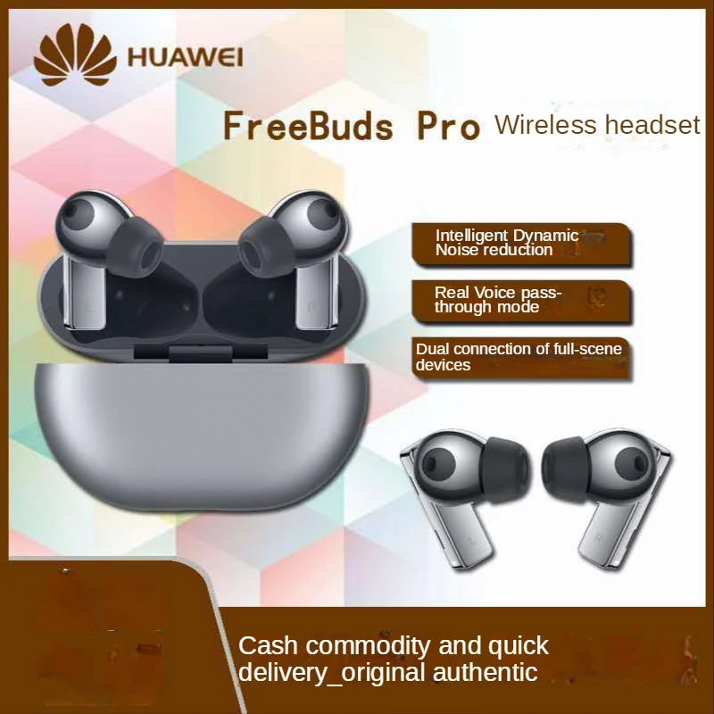 

Huawei Freebudspro True Wireless Bluetooth 3 Headset Half In Ear Active Noise Reduction Original Genuine Bluetooth Headset