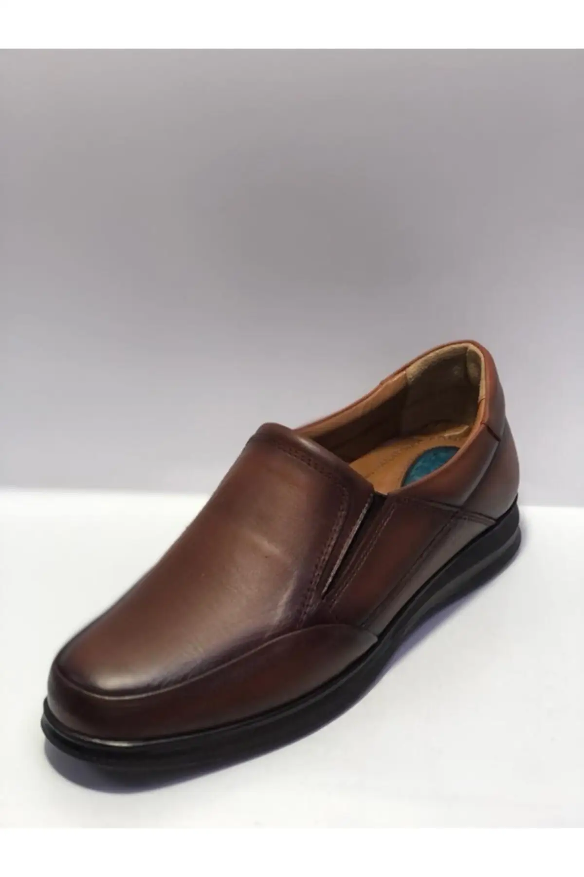 

Men's Shoes Brown Genuine Leather orthopedic Casual Summer New Style Men Loafers Soft Comfortable Comfortable Shoes