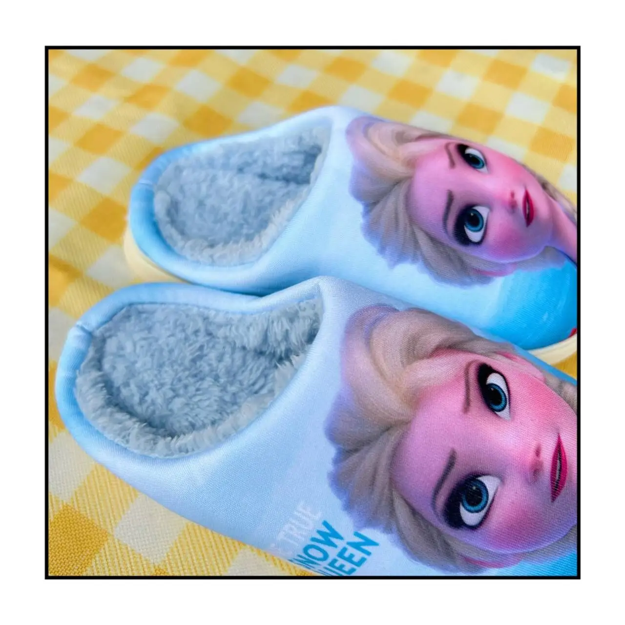 Детские тапочки Disney зимняя коллекция хлопчатобумажная ткань