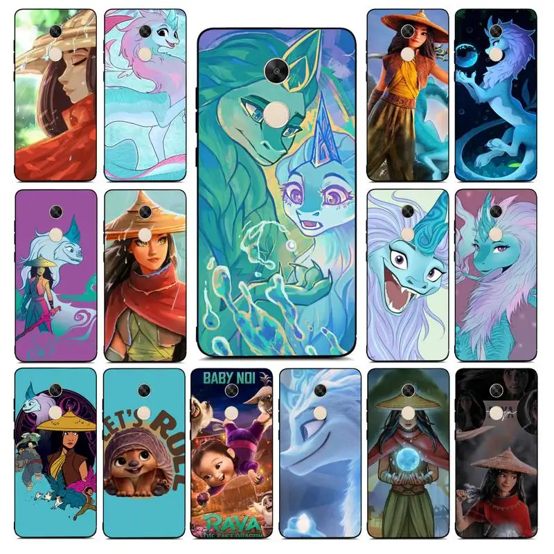

Disney Raya and the Last Dragon Phone Case for Redmi Note 8 7 9 4 6 pro max T X 5A 3 10 lite pro