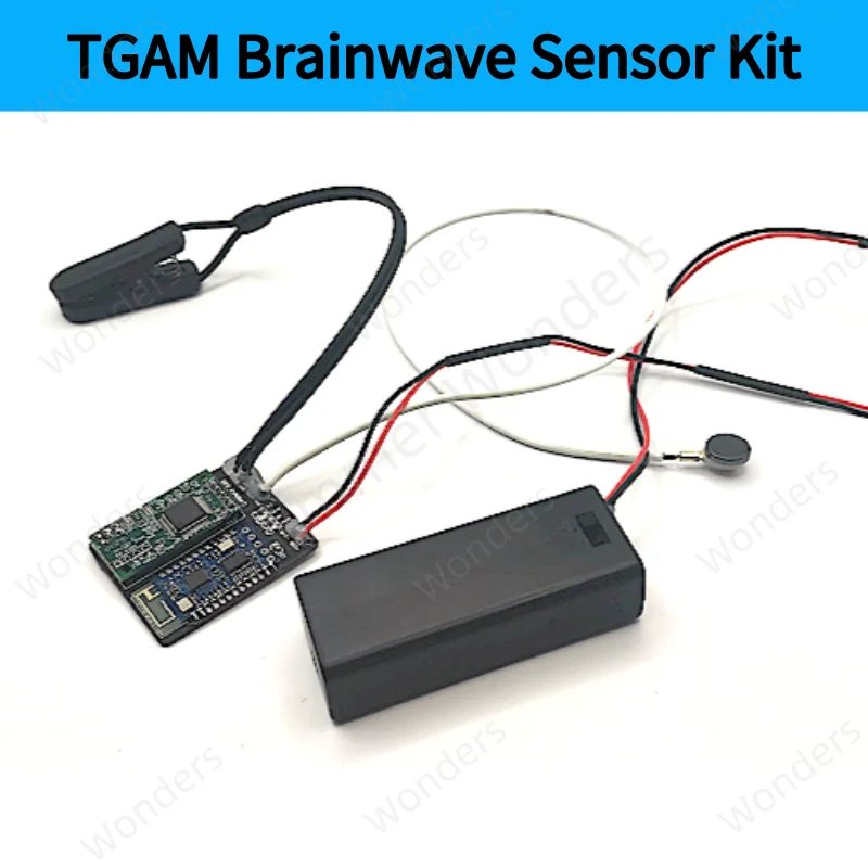 TGAM Brainwave EEG датчик стартовый комплект для Arduino Neurosky TGAT модуль - Цена: 6666.52