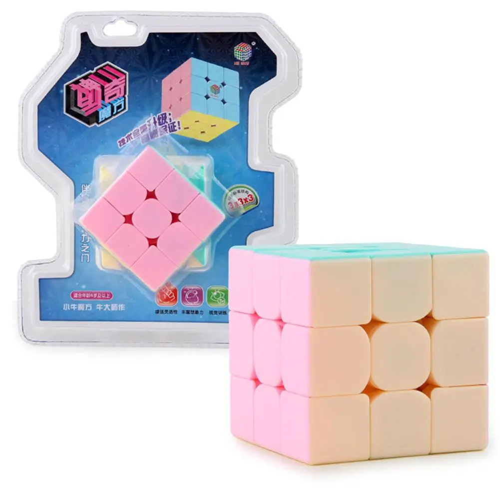 

Magic Cube 3*3*3 Plastic Game Speed Twisting Smooth Educational Toy