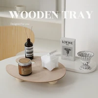 aromatherapy wooden tray photo props ins product photo scene layout props storage tray