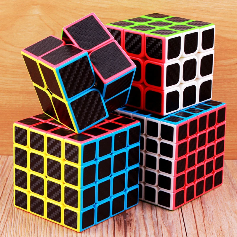 

Moyu Carbon Fiber Cube 2x2x2 3x3x3 4x4x4 5x5x5 Magic Cube Puzzle Speed 2x2 3x3 4x4 5x5 Cubo Magico Cool Children Toys Kids Gifts