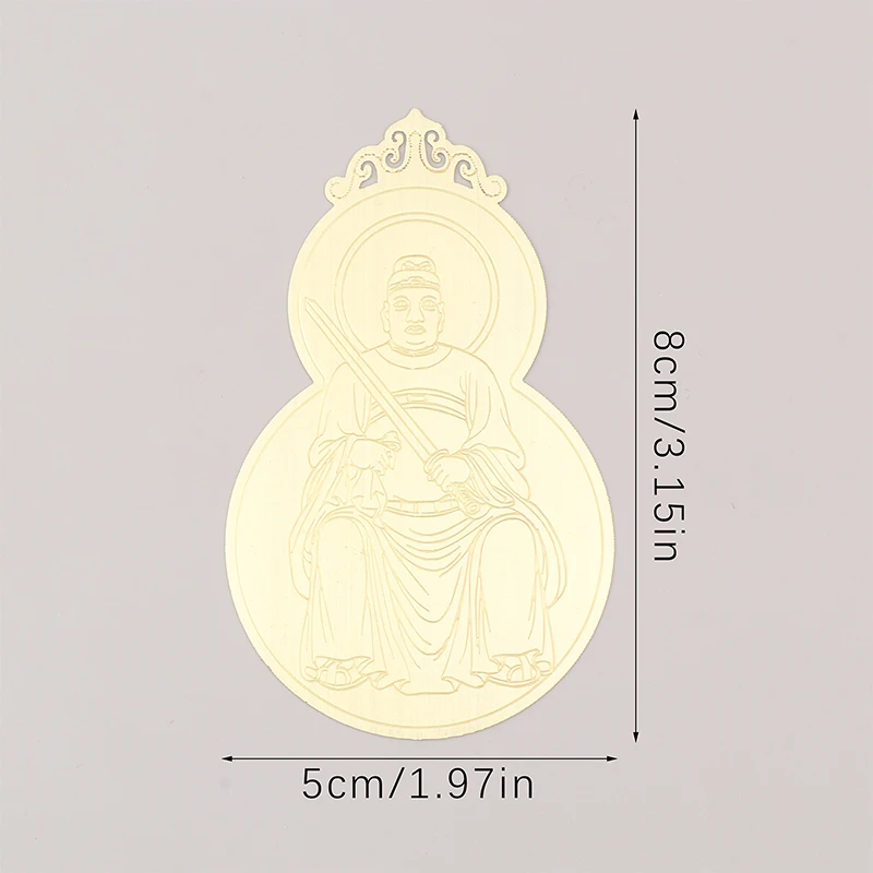 2024 Jia Chen Year General Li Cheng T Old Metal Tai Sui Card Anti-tai (для зодиакального дракона собаки лисы