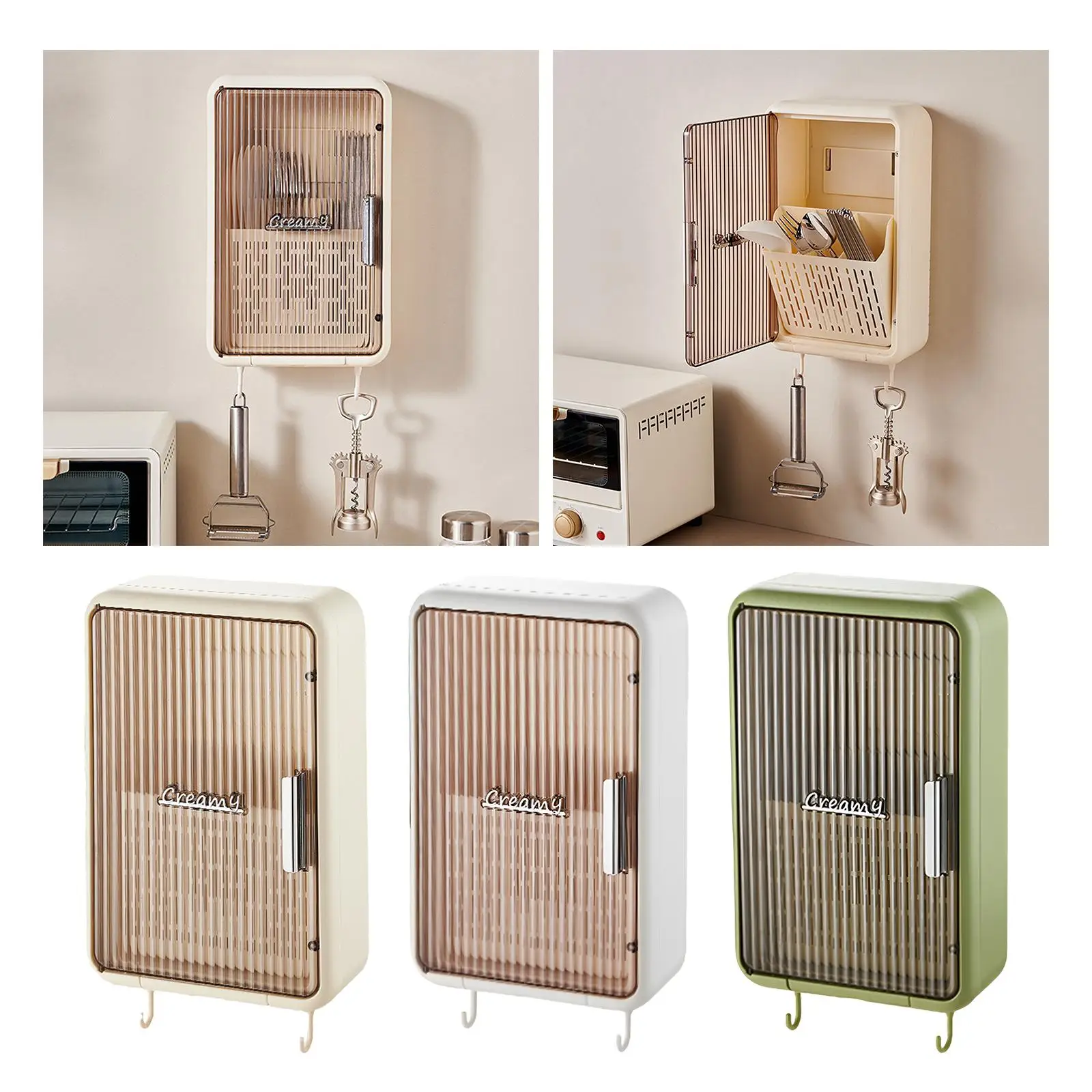 Настенный дренажный ящик для палочек еды