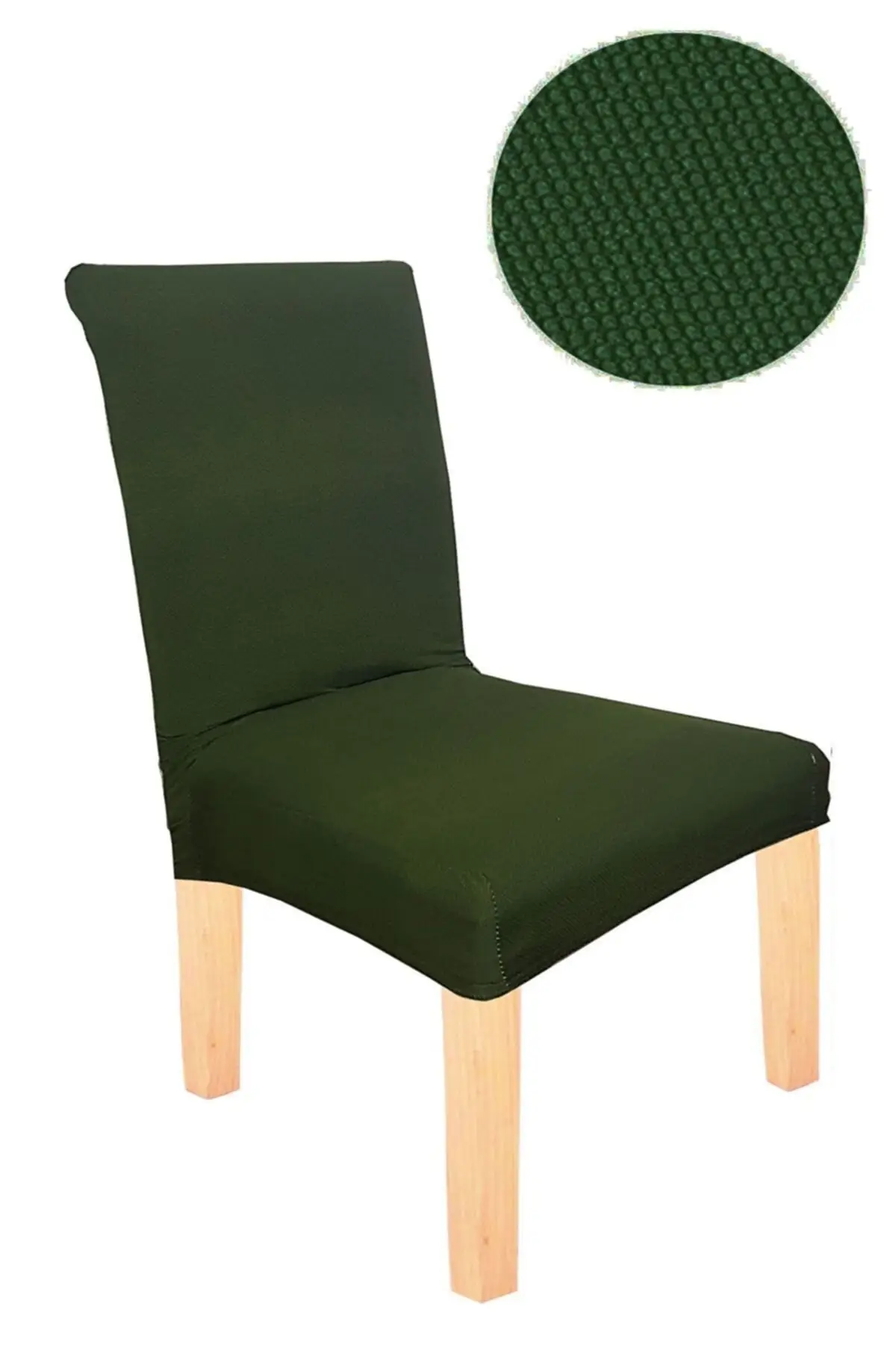 

Chair Case Khaki Color Washable Tire Velvet Fabric Cover Acrylic-Polyester Salon Textile Home & Furniture