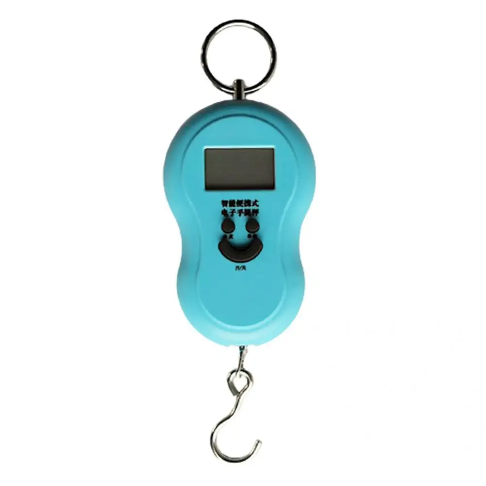 

50kg Luggage Scale Daily Electronic Hanging Scale Clear Scale Handheld Hook Scale