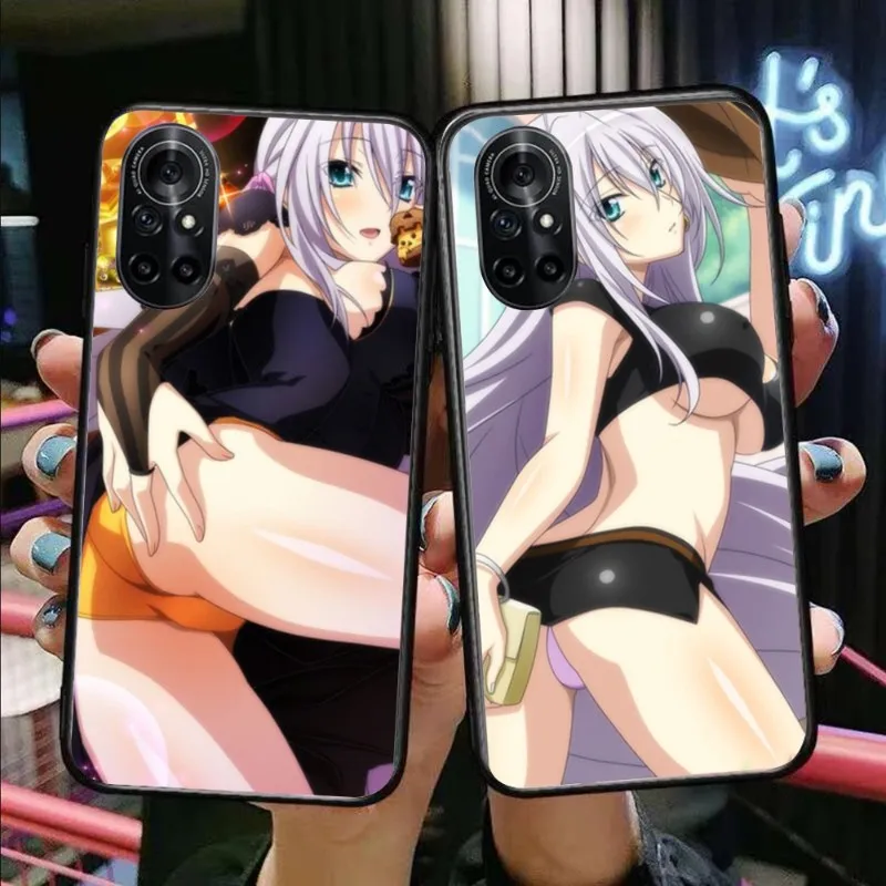 

Школьный привлекательный телефон DXD для Honor 70 50 20 7S X9 X8 X7 Magic 4 3 Pro, черный мягкий чехол, чехол