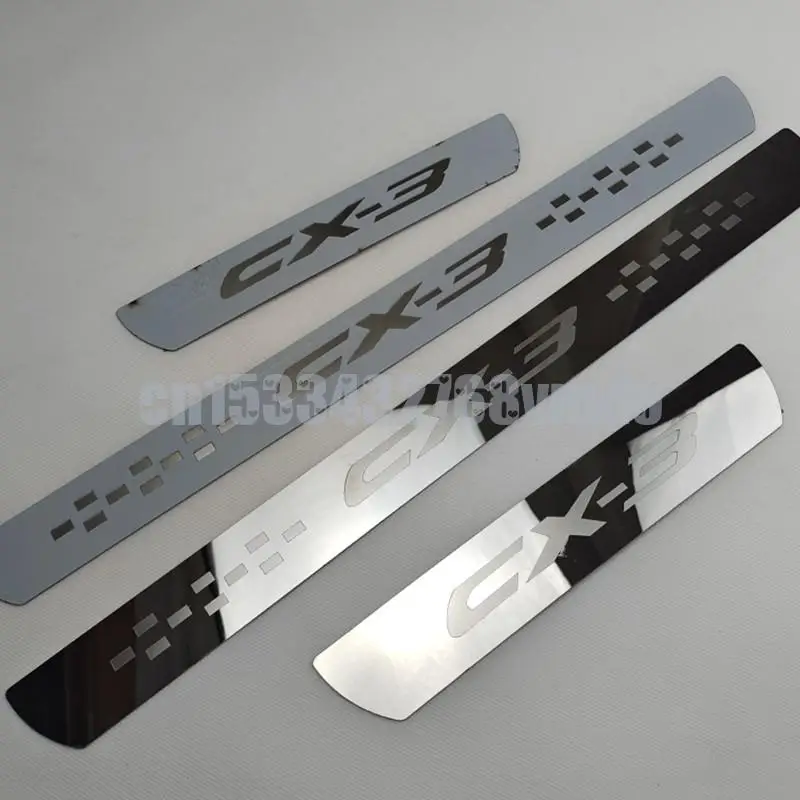 

for Mazda CX-3 CX3 2016-2021 Stainless Steel Scuff Plate/Door Sill Door Sill Scuff Plate Welcome Pedal Car-styling