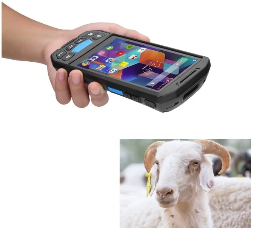 

134mhz RFID Android 9 os Portable RFID Reader Writer 134.2