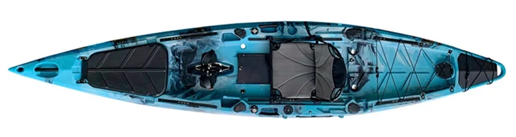 2023 Лучшая Новинка 14ft приманка соло ножная Педальная система привода рыболовное