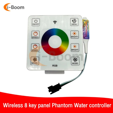 RGB-контроллер для светодиодной ленты DC 5-24В 8 клавиш