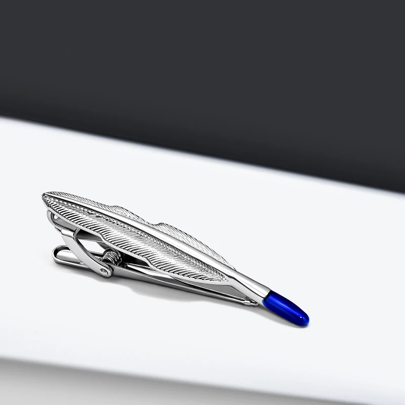 

Tie Clip Men's Shirt Formal Wear Simple Tie Buckle Clip Men's and Women's Pin Silver Gold Korean Style Neckline Clip Fashion