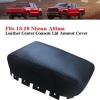 car center control armrest pad leather cover sticker trim for nissan teana altima 2013 2018