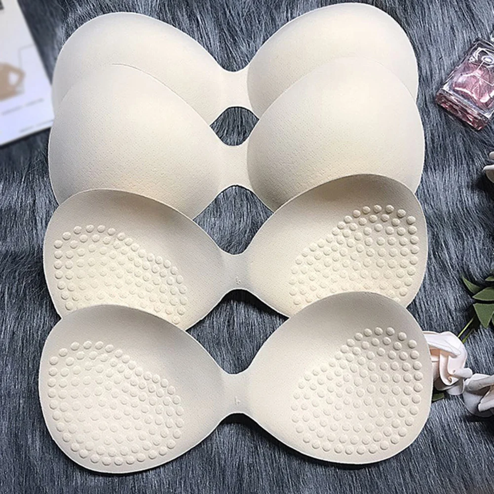 

Inserts Chest Invisible Pad Comfort Women Clothes Accessories Padded Bra Sponge Padded Body-fitted Swimsuit Pad Push Up