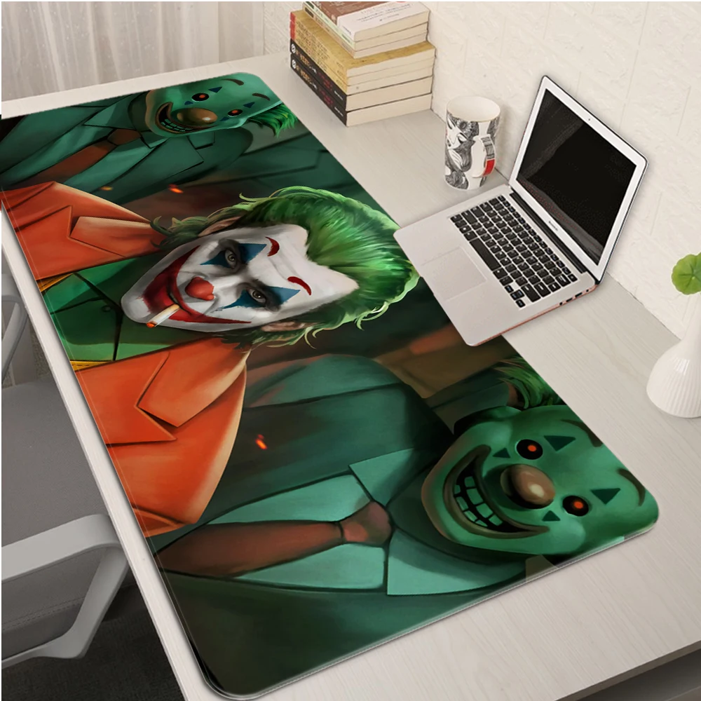 XXL Funny Joker 30x60 Alfombrilla Raton PC Gaming Accessories Anime Lock Edge Mouse Pad Gamer Tappetino Mouse Mausepad 900X400 images - 6