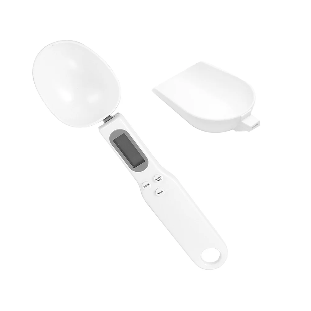 

1 Set Pet Scientific Feeding Spoon Portable Multifunctional Spoon (White)