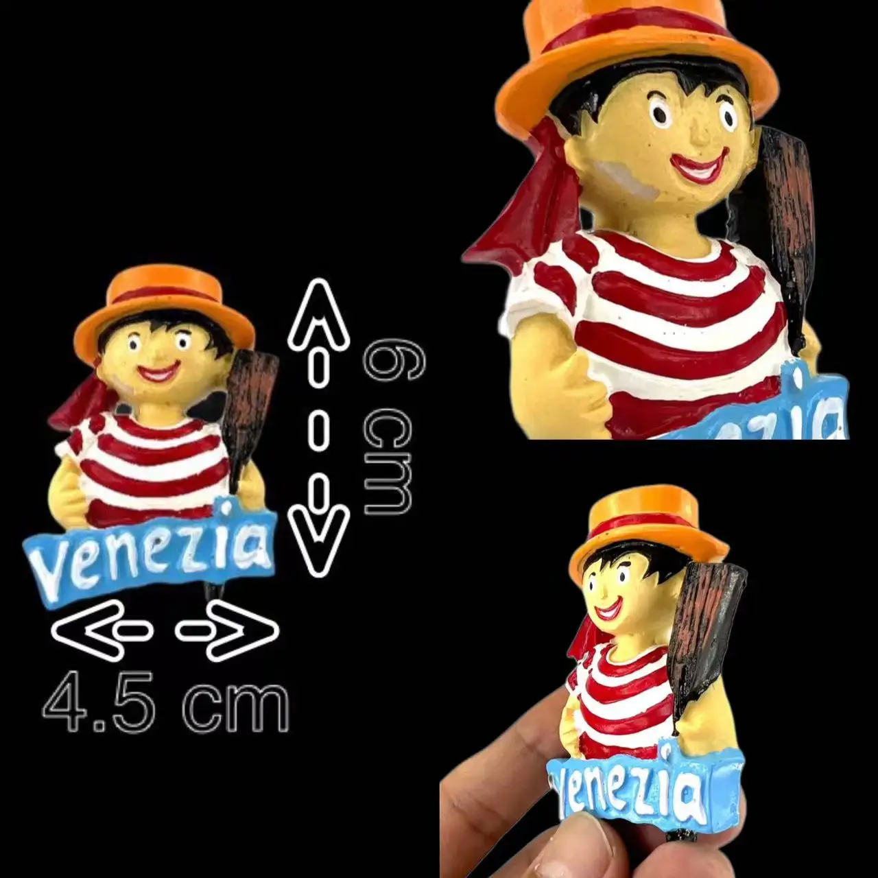 Магниты на холодильник Италия Венеция город воды путешествия памятные магнитные